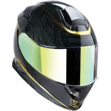 Solaris 2.0 Notorious Casco modular — XS, negro, dorado